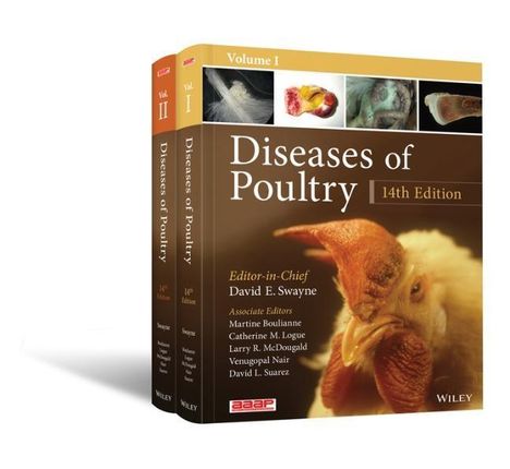 Diseases of Poultry, 2 Bücher