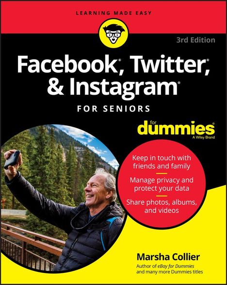 Marsha Collier: Facebook, Twitter, & Instagram for Seniors for Dummies, Buch