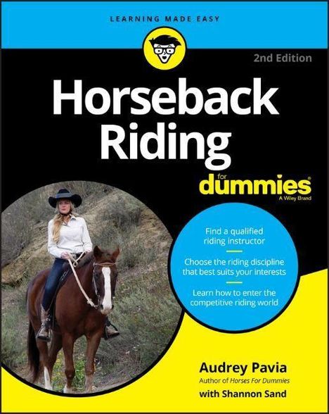 Audrey Pavia: Horseback Riding For Dummies, Buch