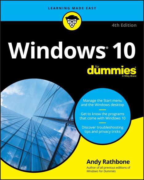 Andy Rathbone: Windows 10 for Dummies, Buch