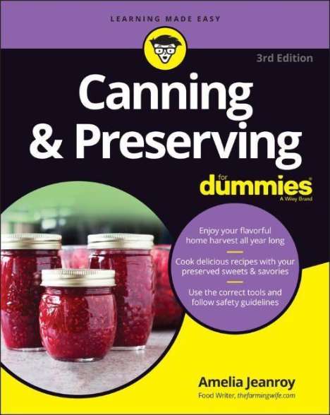 Amelia Jeanroy: Canning &amp; Preserving For Dummies, Buch