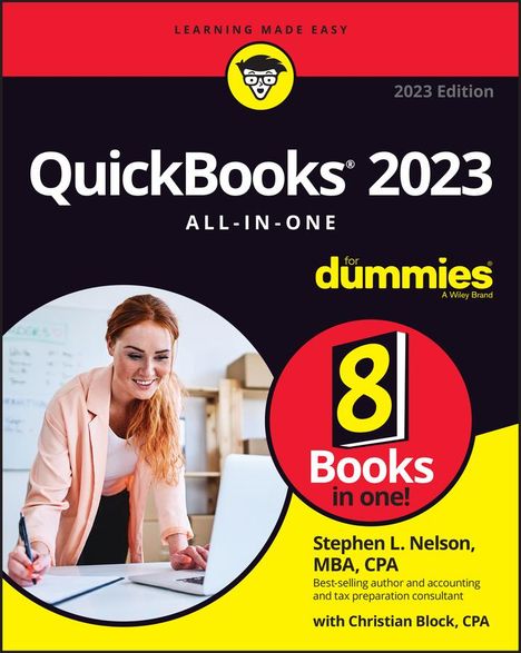 Stephen L Nelson: QuickBooks 2023 All-In-One for Dummies, Buch