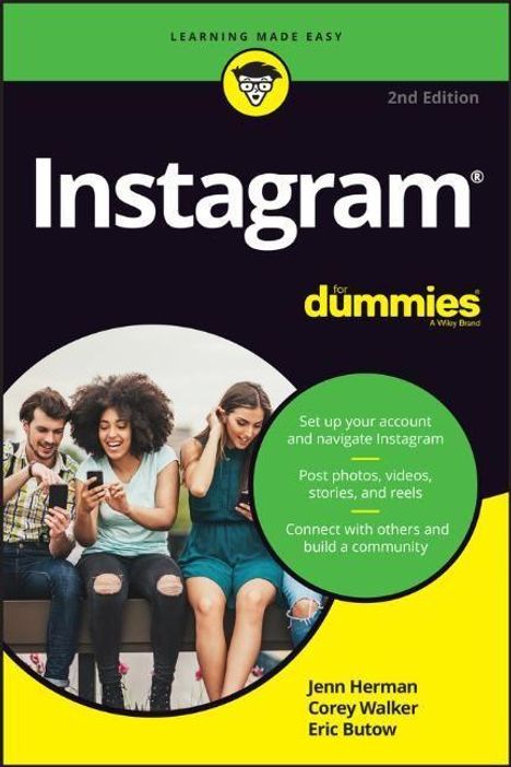 Jenn Herman: Instagram For Dummies, Buch