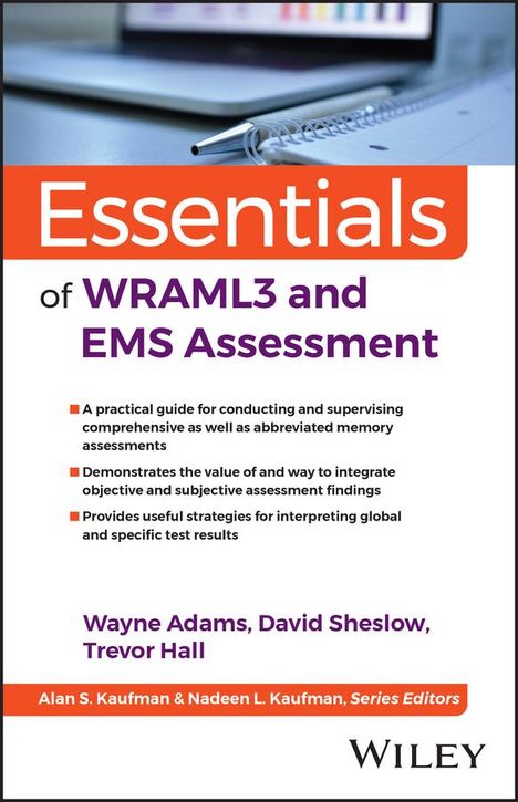 Wayne Adams: Essentials of Wraml3 and EMS Assessment, Buch