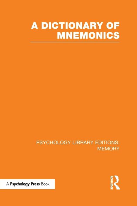 Various: A Dictionary of Mnemonics (PLE, Buch