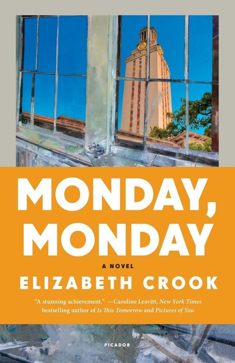 Elizabeth Crook: Monday, Monday, Buch