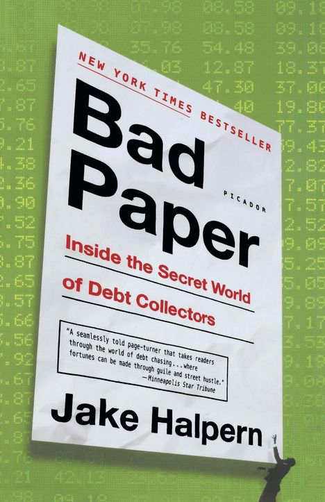 Jake Halpern: Bad Paper, Buch
