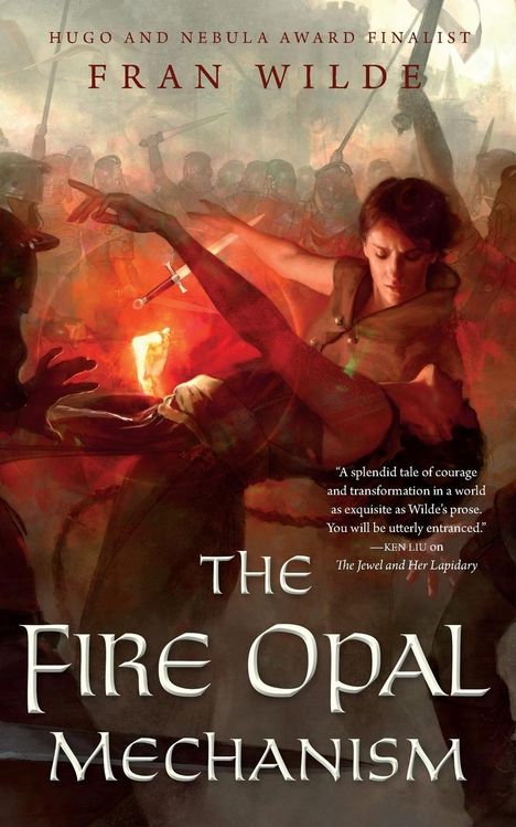 Fran Wilde: Fire Opal Mechanism, Buch