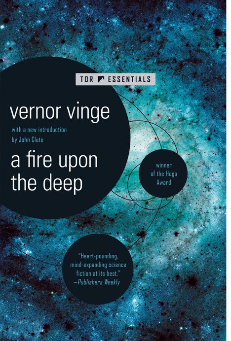 Vernor Vinge: A Fire Upon the Deep, Buch