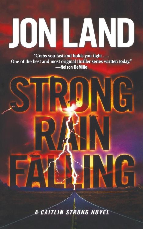 Jon Land: Strong Rain Falling, Buch