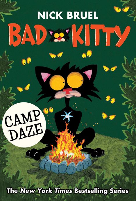 Nick Bruel: Bad Kitty Camp Daze (Paperback Black-And-White Edition), Buch