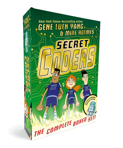 Gene Luen Yang: Secret Coders: The Complete Boxed Set, Buch