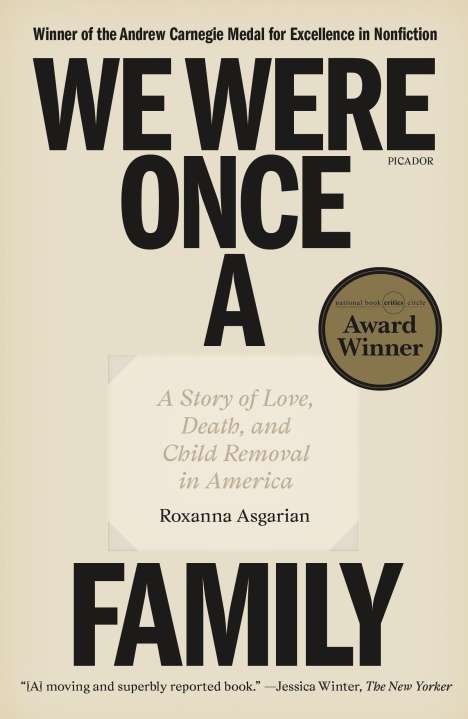 Roxanna Asgarian: We Were Once a Family, Buch