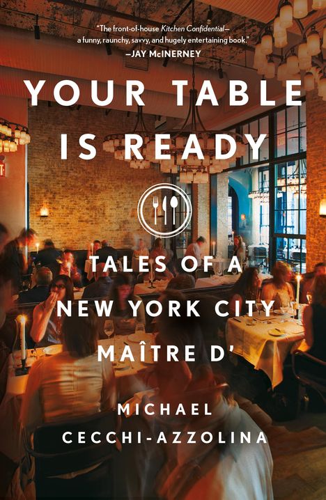 Michael Cecchi-Azzolina: Your Table Is Ready, Buch