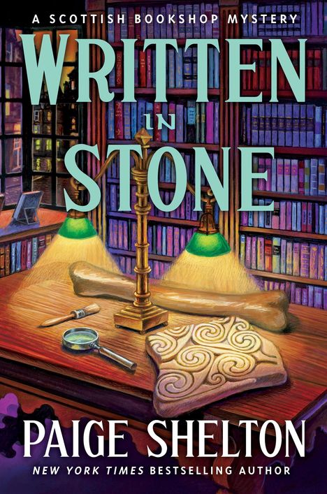 Paige Shelton: Written in Stone, Buch