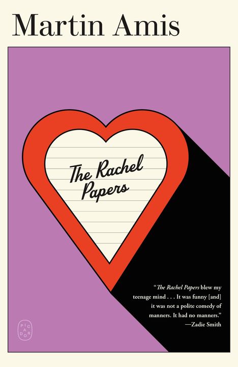 Martin Amis: The Rachel Papers, Buch