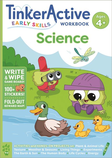 Megan Hewes Butler: TinkerActive Early Skills Science Workbook Ages 4+, Buch