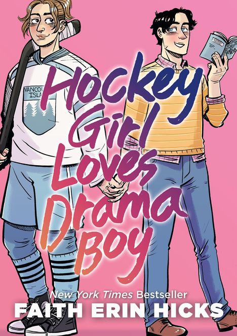 Faith Erin Hicks: Hockey Girl Loves Drama Boy, Buch