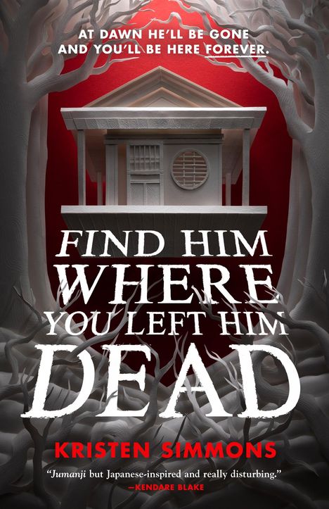 Kristen Simmons: Find Him Where You Left Him Dead, Buch