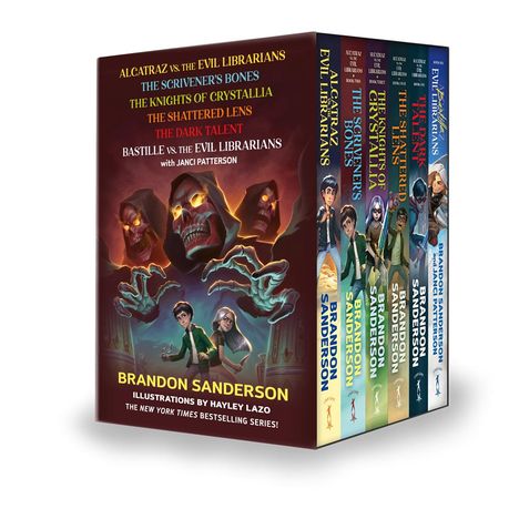 Brandon Sanderson: Alcatraz Versus the Evil Librarians TPB Boxed Set: Books 1-6, Buch