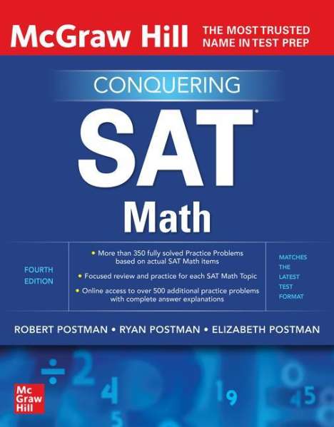 Elizabeth Postman: McGraw Hill Conquering SAT Math, Fourth Edition, Buch