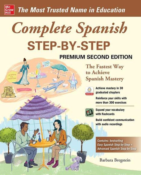 Barbara Bregstein: Complete Spanish Step-by-Step, Premium Second Edition, Buch