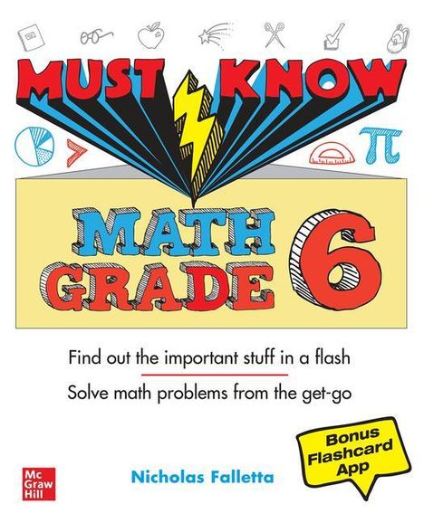 Nicholas Falletta: Must Know Math Grade 6, Buch