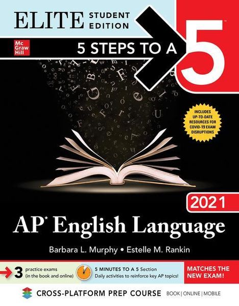 Barbara Murphy: Murphy, B: 5 Steps to a 5: AP English Language 2021 Elite St, Buch