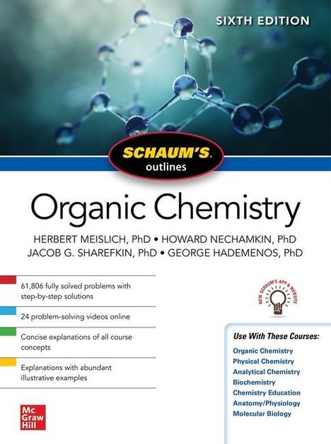 Herbert Meislich: Schaum's Outline Of Organic Chemistry, Buch