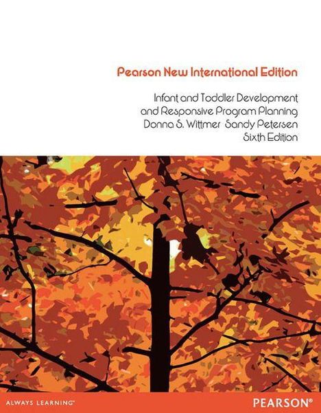 Text oben: "Pearson New International Edition". Unten: Herbstlaub in Orange- und Brauntönen.