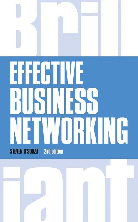 Steven D'Souza: Effective Business Networking, Buch
