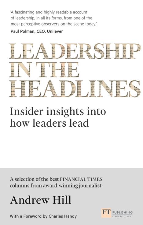 Andrew Hill (1931-2007): Leadership in the Headlines, Buch