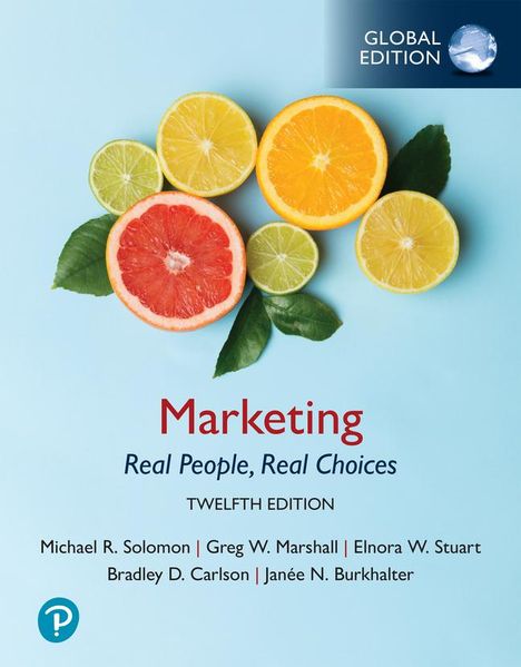 Michael Solomon: Marketing: Real People, Real Choices -- Global Edition, Buch