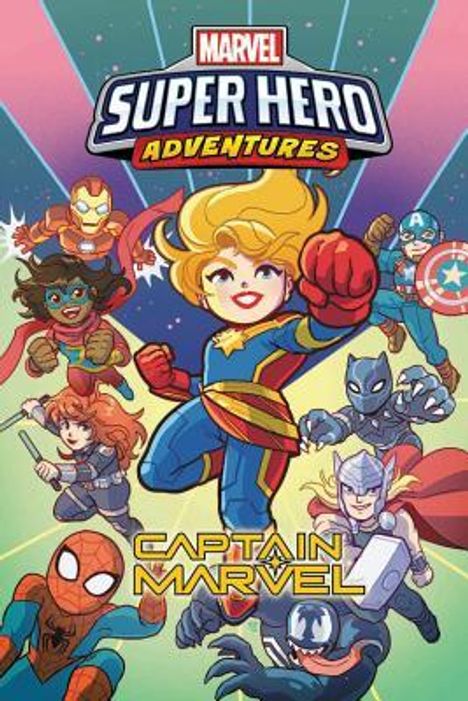 Marvel Super Hero Adventures: Captain Marvel, Buch