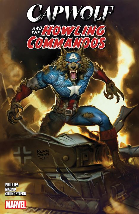 Stephanie Phillips: Capwolf &amp; the Howling Commandos, Buch