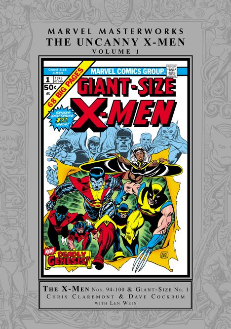 Chris Claremont: Marvel Masterworks: The Uncanny X-Men Vol. 1, Buch