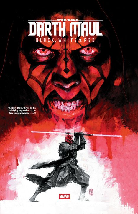 Benjamin Percy: Star Wars: Darth Maul - Black, White &amp; Red Treasury Edition, Buch