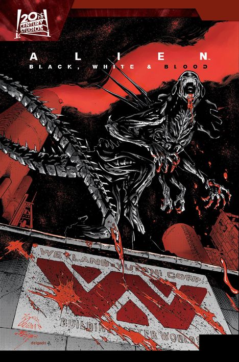 Collin Kelly: Alien: Black, White &amp; Blood, Buch