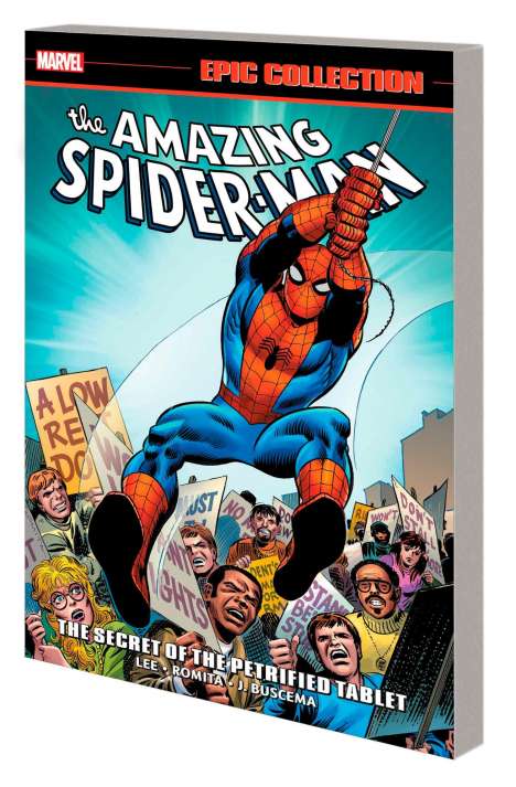 Stan Lee: Amazing Spider-Man Epic Collection: The Secret of the Petrified Tablet [New Printing], Buch