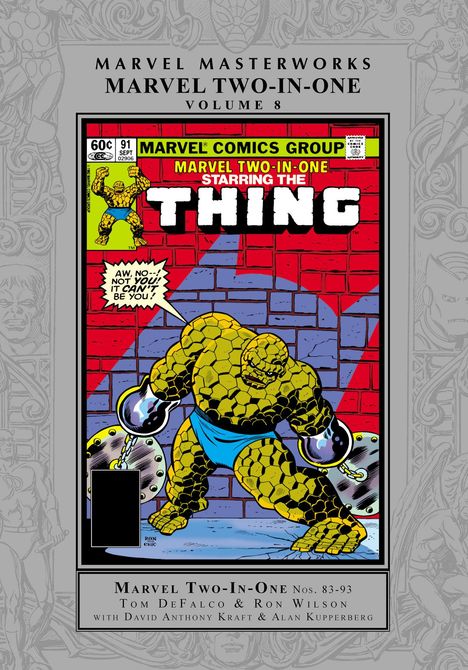 David Anthony Kraft: Marvel Masterworks: Marvel Two-In-One Vol. 8, Buch