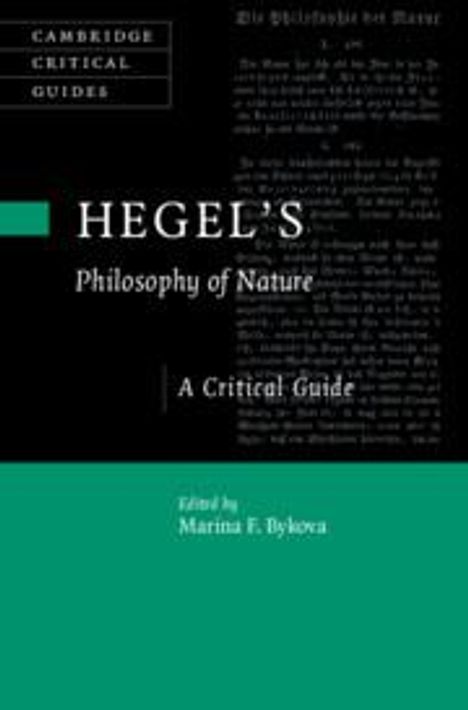 Hegel's Philosophy of Nature, Buch