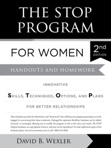 David B Wexler: The Stop Program for Women, Buch