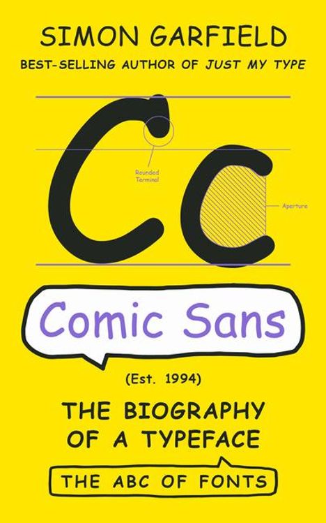 Simon Garfield: Comic Sans, Buch