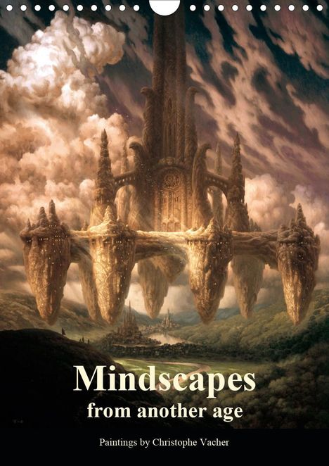 Christophe Vacher: Vacher, C: Mindscapes from another age (Wall Calendar 2020 D, Kalender