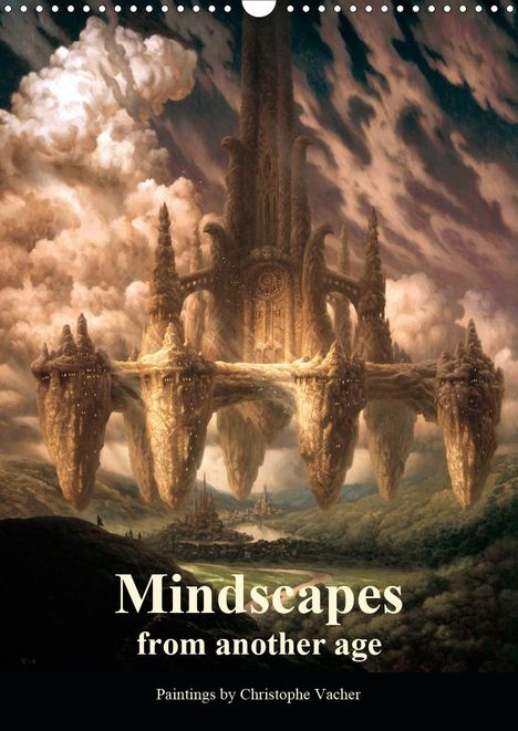 Christophe Vacher: Vacher, C: Mindscapes from another age (Wall Calendar 2020 D, Kalender