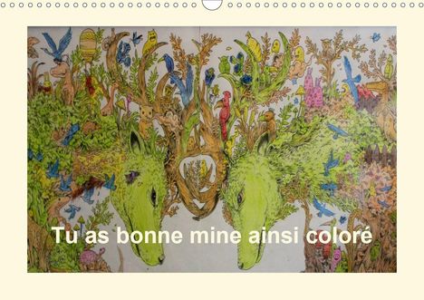 Thierry Brillard: Brillard, T: Tu as bonne mine ainsi coloré (Calendrier mural, Kalender