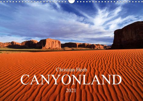 Christian Heeb: Heeb, C: CANYONLAND USA Christian Heeb / UK Version (Wall Ca, Kalender