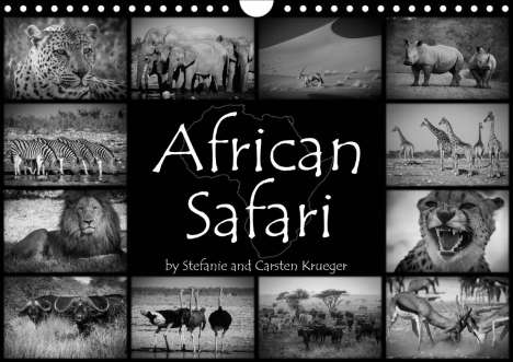 Carsten Krueger: Krueger, C: African Safari (Wall Calendar 2021 DIN A4 Landsc, Kalender