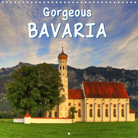Marcel Wenk: Wenk, M: Gorgeous Bavaria (Wall Calendar 2021 300 × 300 mm S, Kalender