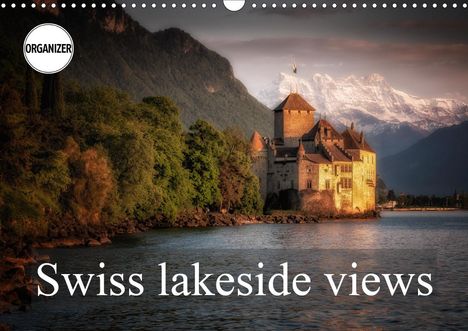 Alain Gaymard: Gaymard, A: Swiss lakeside views (Wall Calendar 2021 DIN A3, Kalender